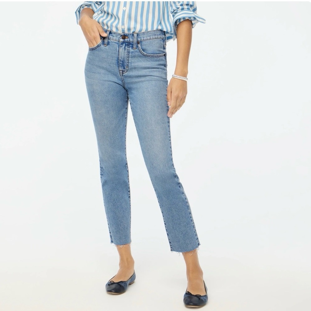 J Crew essential straight jean in all-day stretch 26
